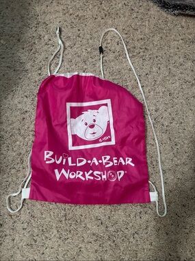 Build a Bear Workshop drawstring bag